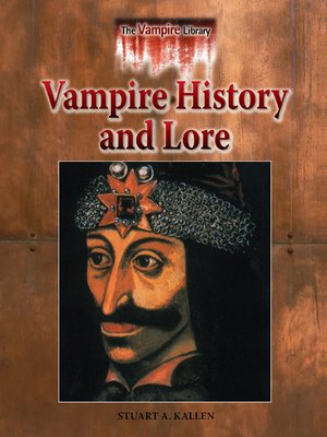 cover image of Vampire History and Lore
